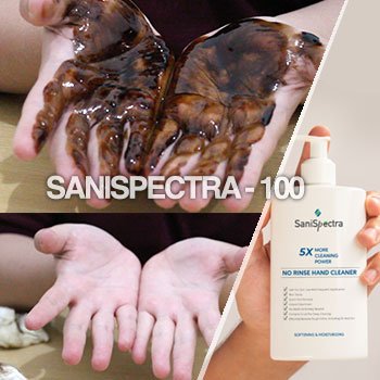 sanispectra100 no rinse hand cleaner SaniSpectra-100